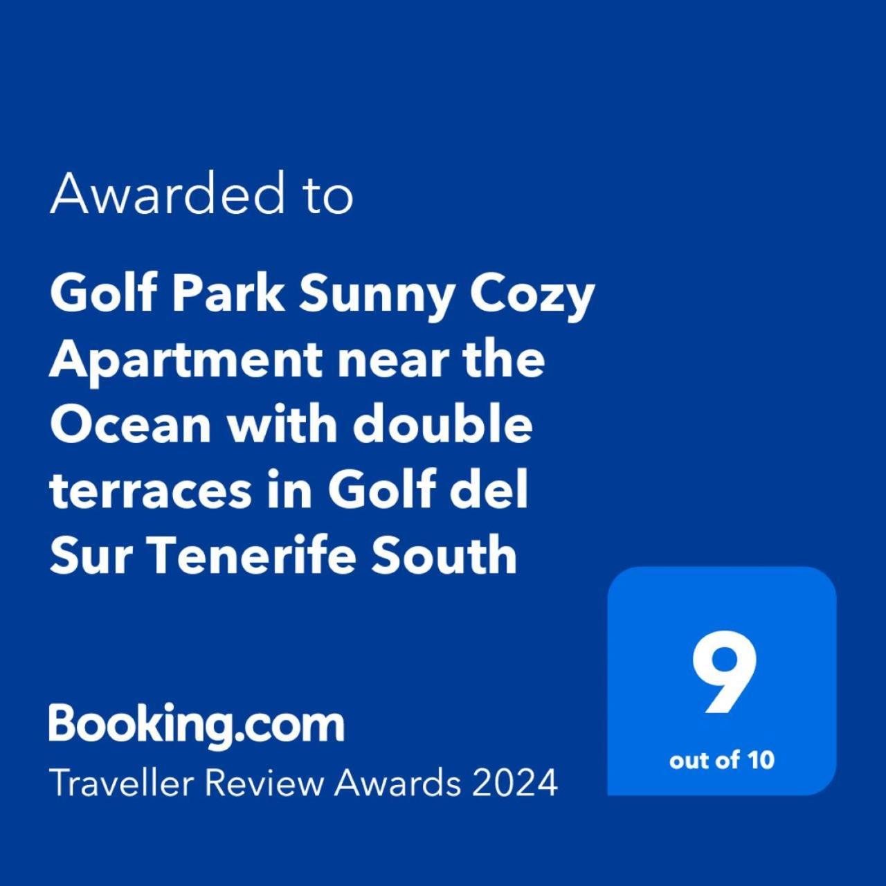 Bookinn Golf Park Sunny Cozy Apartment Near The Ocean With Large Double Terraces, Fiber Wifi, 3 Pools, Bbq Tenerife South ซานมิเกลเดียโบนา ภายนอก รูปภาพ