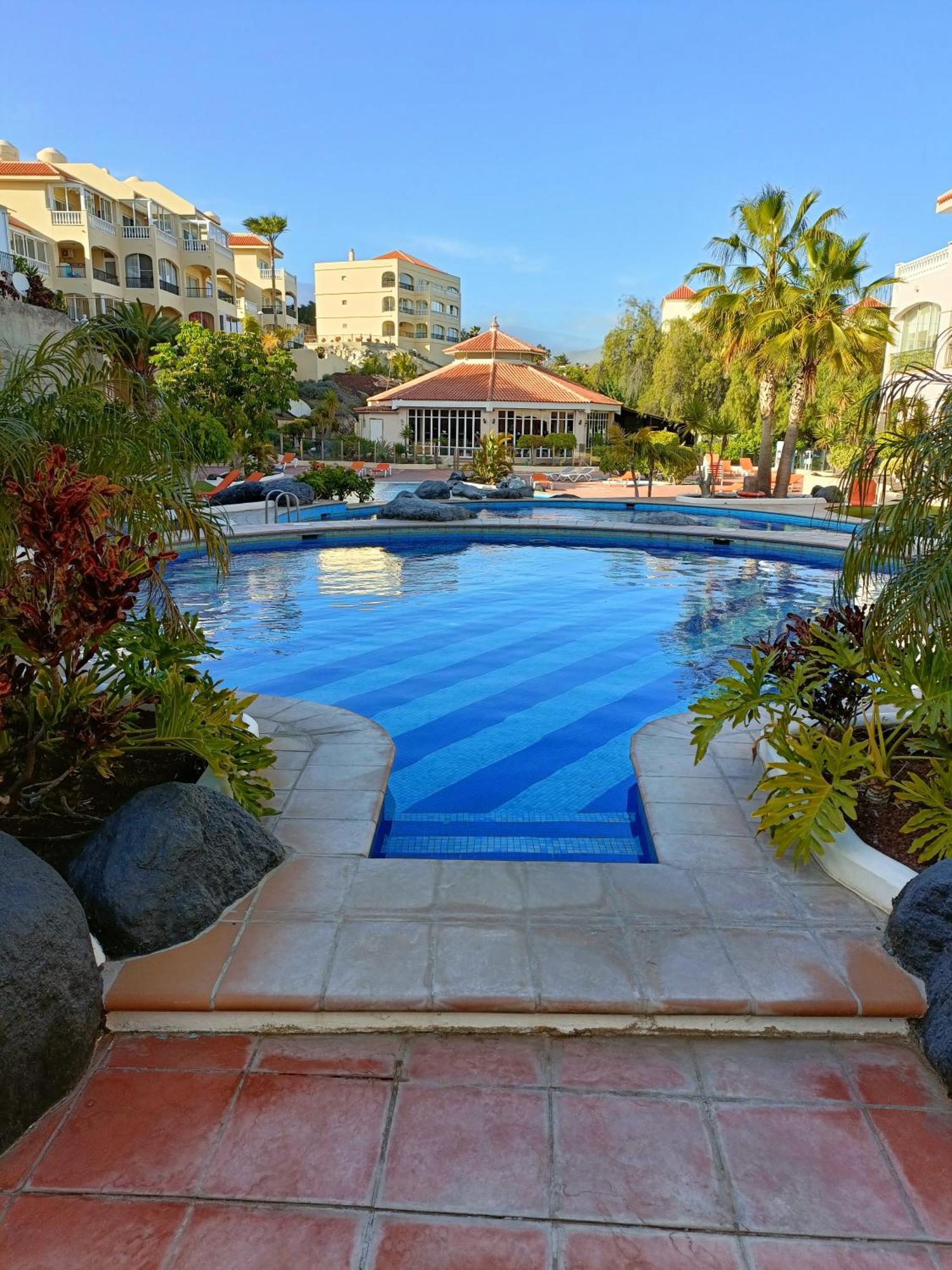 Bookinn Golf Park Sunny Cozy Apartment Near The Ocean With Large Double Terraces, Fiber Wifi, 3 Pools, Bbq Tenerife South ซานมิเกลเดียโบนา ภายนอก รูปภาพ